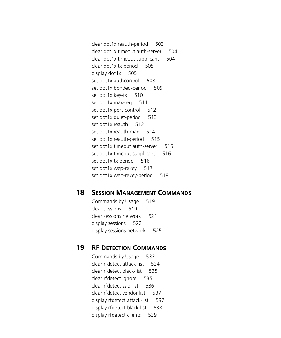 Rf d | 3Com Wireless LAN WX1200 User Manual | Page 15 / 646