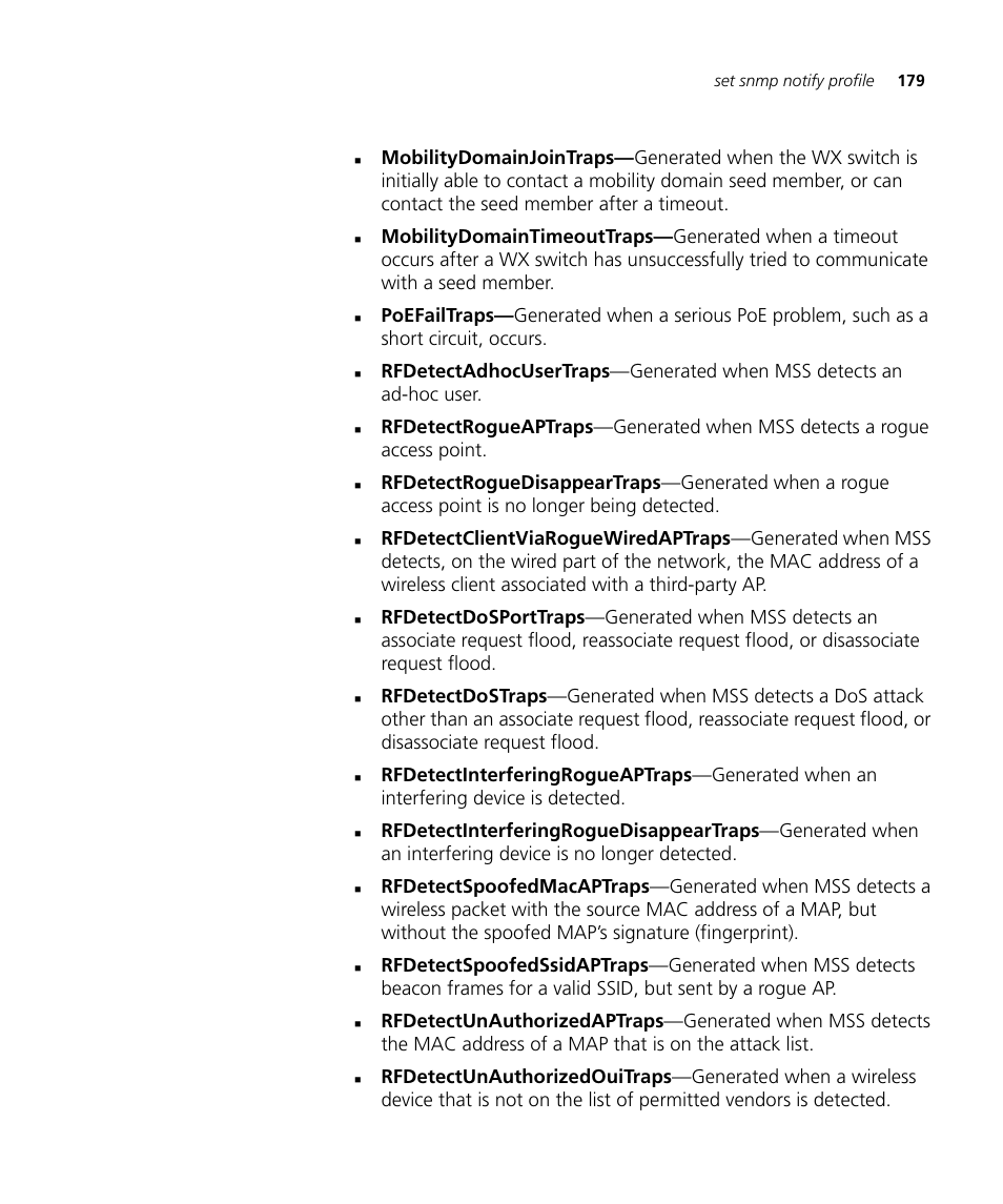 3Com Wireless LAN WX1200 User Manual | Page 179 / 646