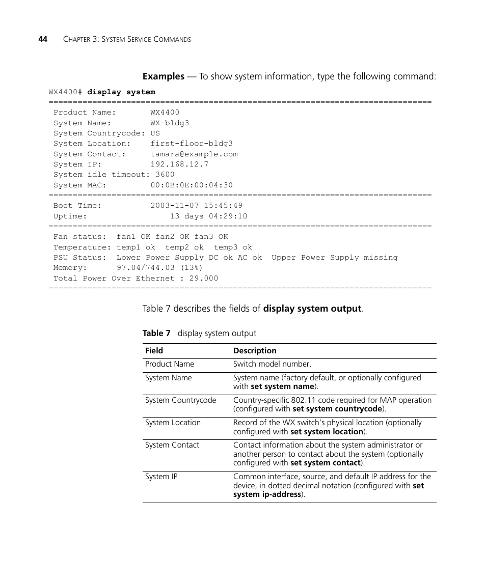 3Com Wireless LAN WX1200 User Manual | Page 44 / 646