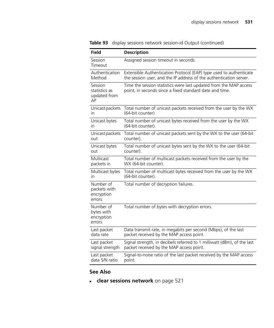 3Com Wireless LAN WX1200 User Manual | Page 531 / 646