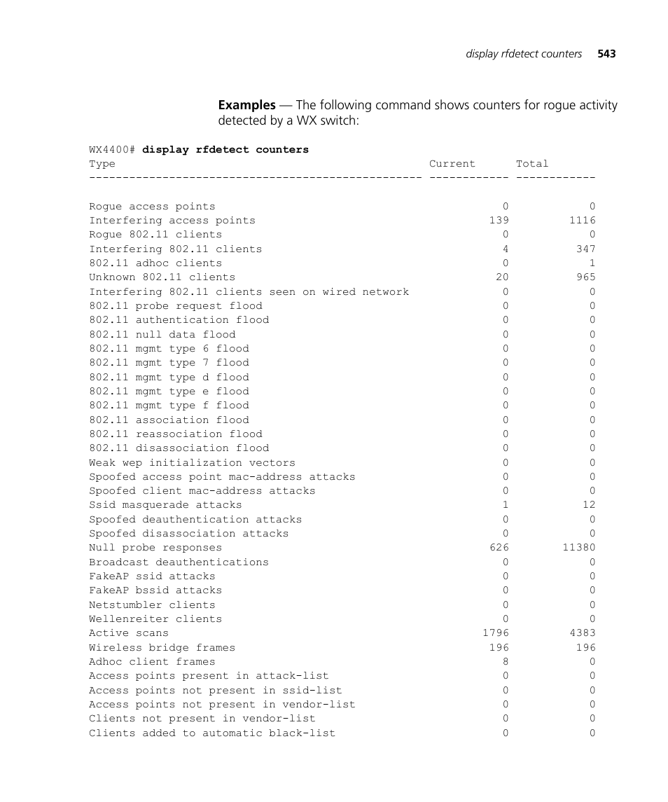 3Com Wireless LAN WX1200 User Manual | Page 543 / 646