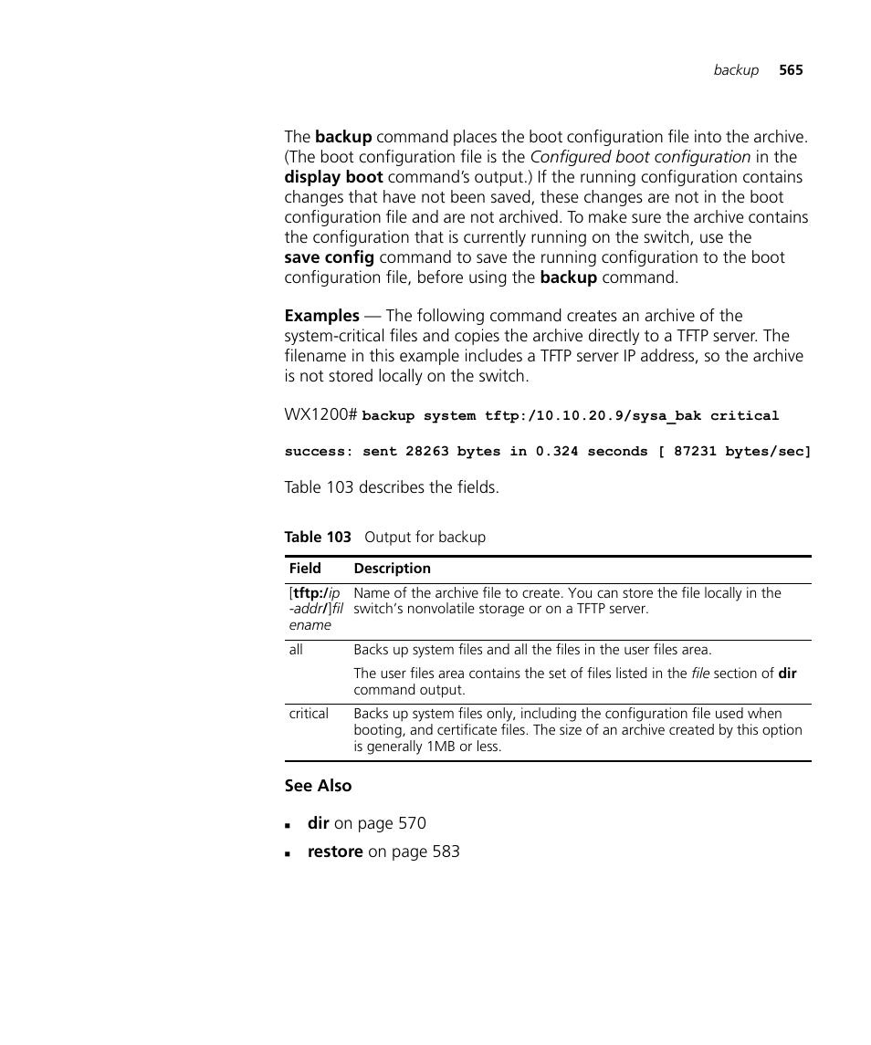 3Com Wireless LAN WX1200 User Manual | Page 565 / 646