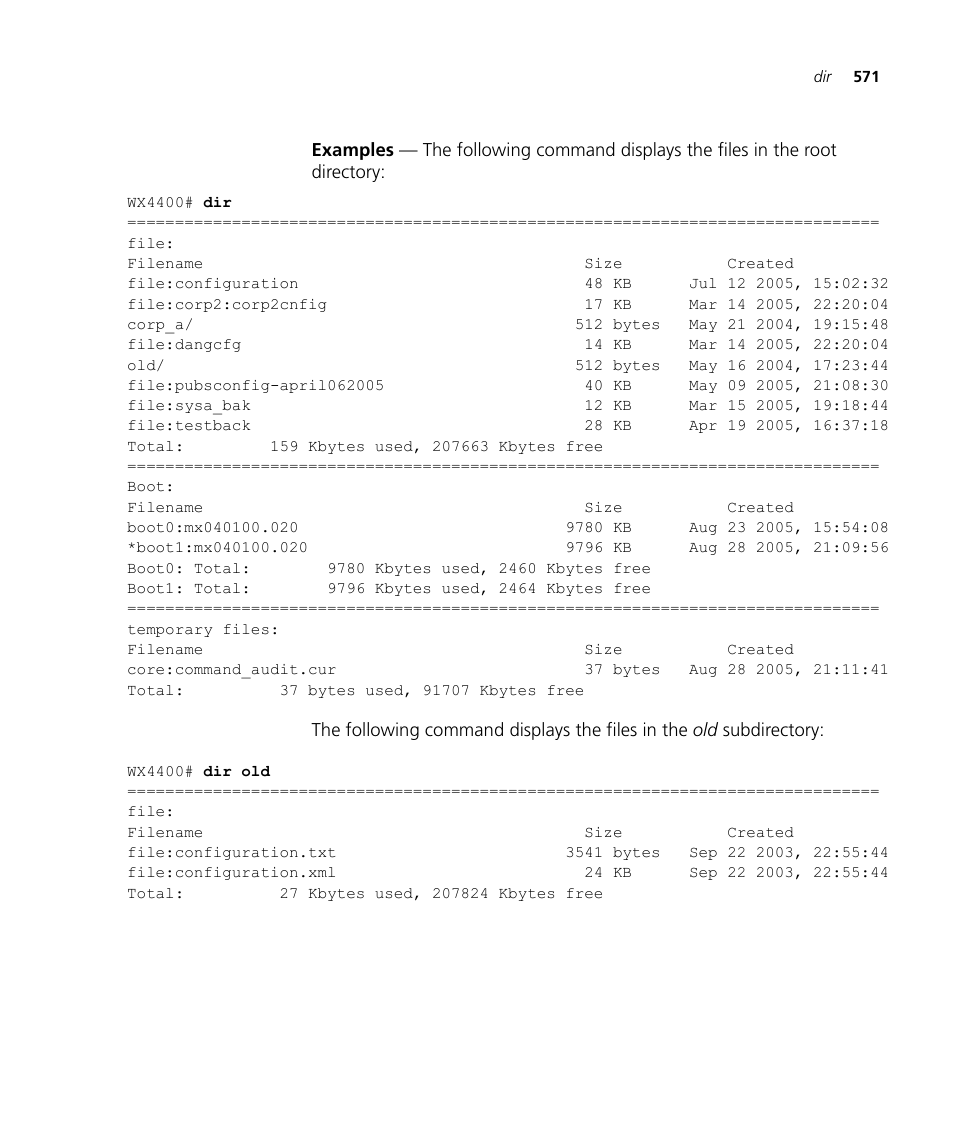 3Com Wireless LAN WX1200 User Manual | Page 571 / 646