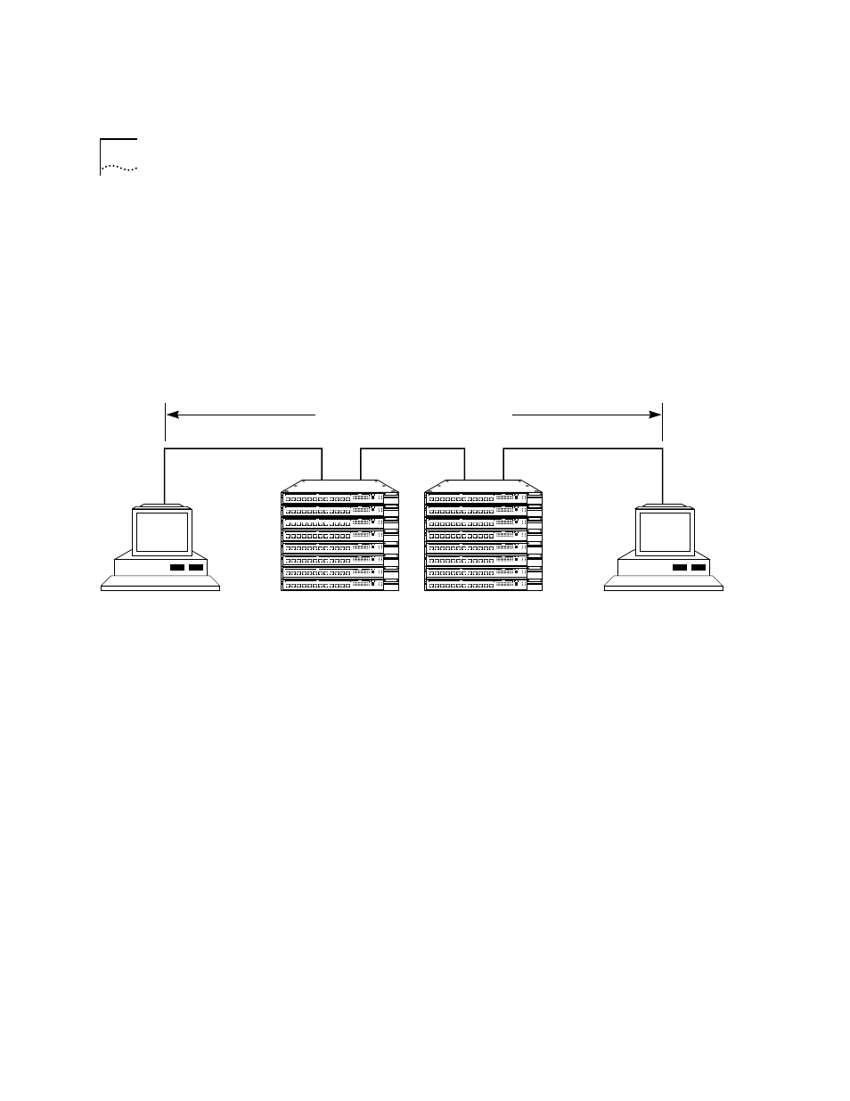 Class ii repeaters, Figure3-9 class ii hubs, Class ii repeaters 3-10 | 3Com 100 TX User Manual | Page 34 / 64