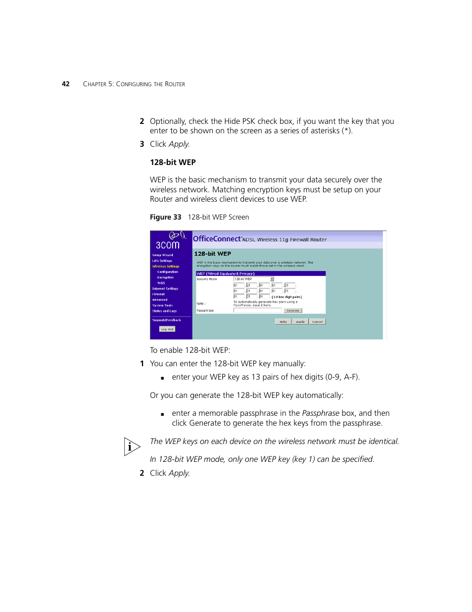 3Com WL-542 User Manual | Page 44 / 124