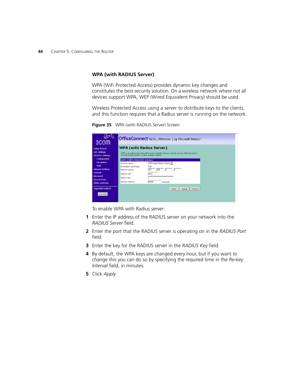 3Com WL-542 User Manual | Page 46 / 124