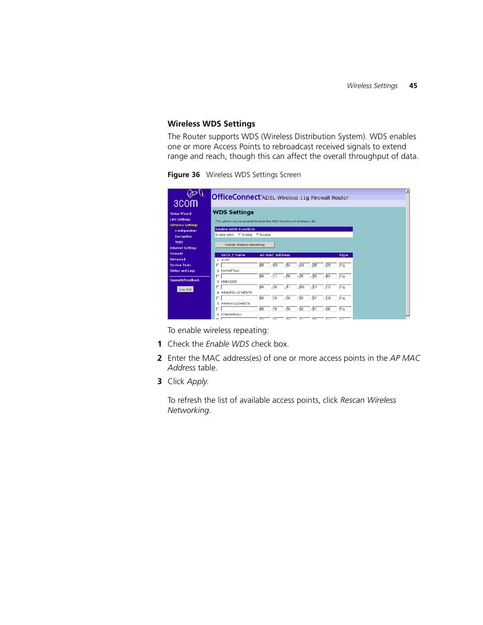 3Com WL-542 User Manual | Page 47 / 124