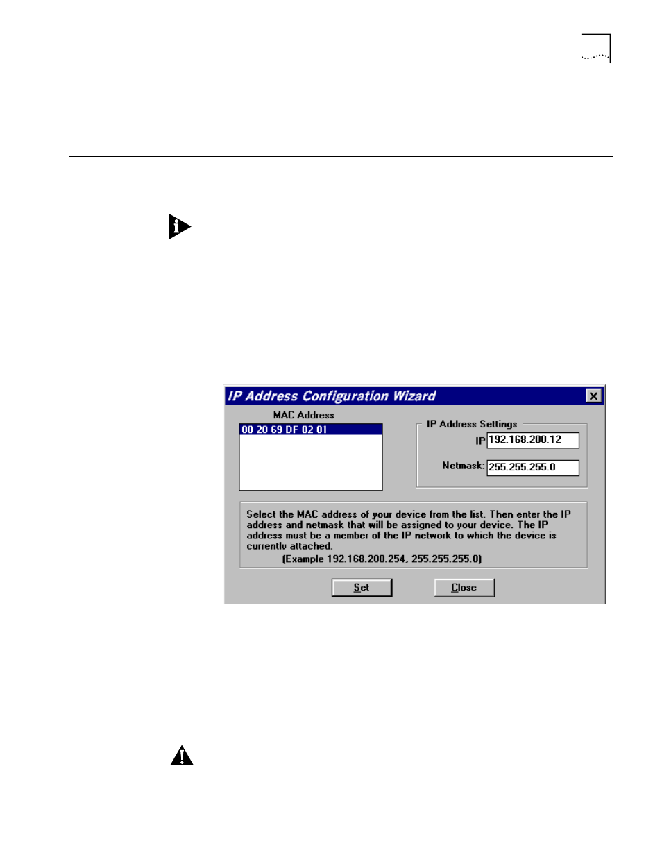 Ip configuration, Ip wizard | 3Com ADSL Modem Ethernet User Manual | Page 21 / 74