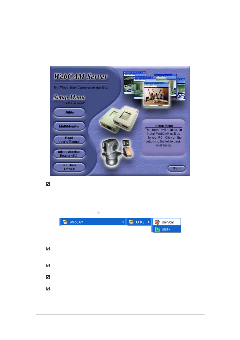 Chapter 5: using the utility | 3Com iCV-01a User Manual | Page 51 / 103