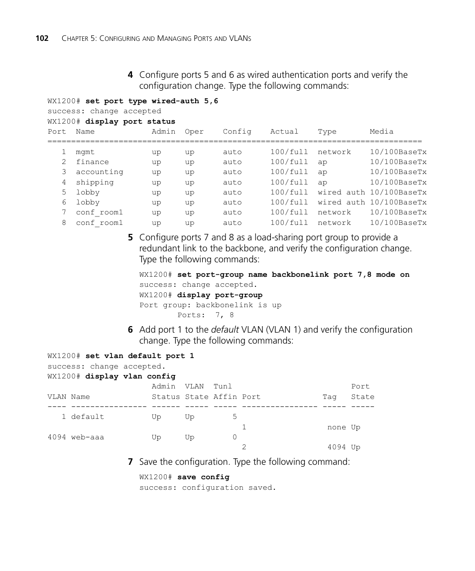 3Com WX4400 3CRWX440095A User Manual | Page 102 / 728