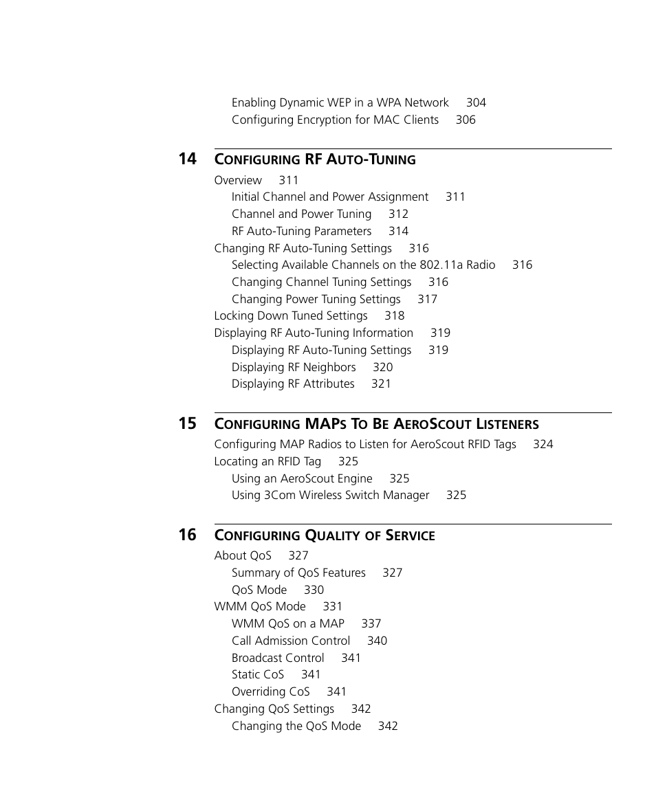 Rf a | 3Com WX4400 3CRWX440095A User Manual | Page 11 / 728