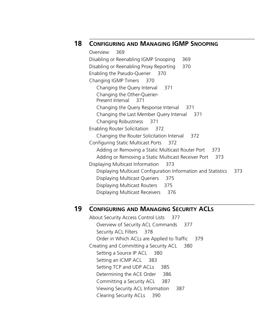 Igmp s | 3Com WX4400 3CRWX440095A User Manual | Page 13 / 728