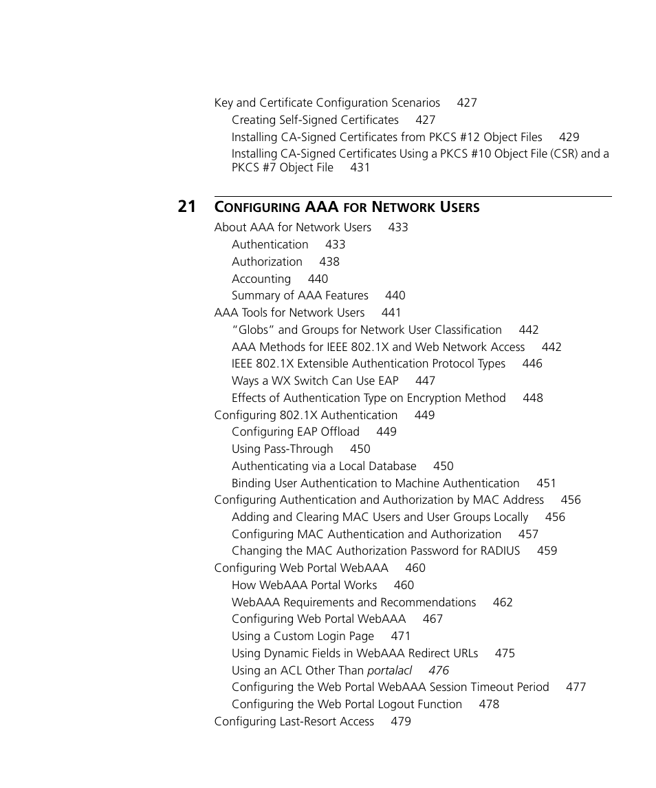 3Com WX4400 3CRWX440095A User Manual | Page 15 / 728