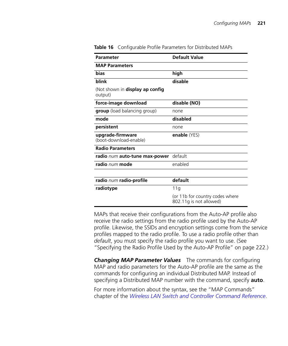 3Com WX4400 3CRWX440095A User Manual | Page 221 / 728