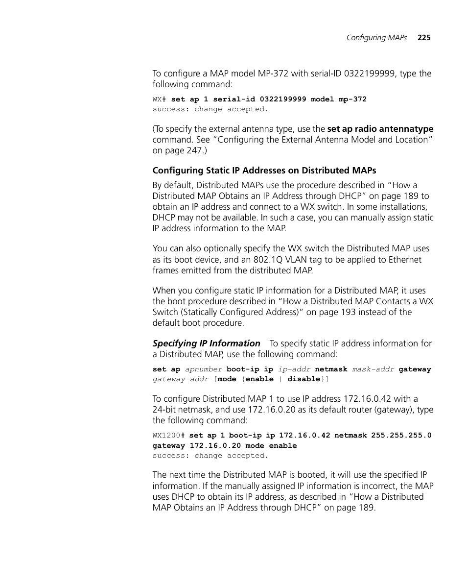 3Com WX4400 3CRWX440095A User Manual | Page 225 / 728