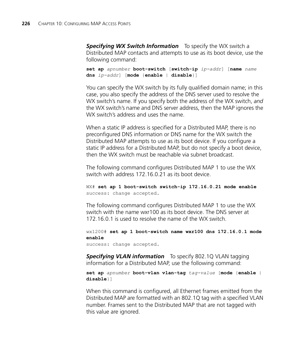 3Com WX4400 3CRWX440095A User Manual | Page 226 / 728