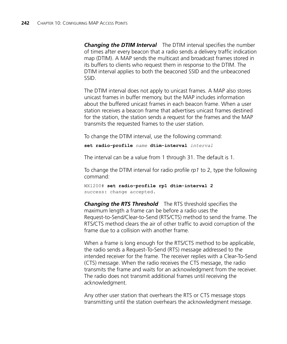 3Com WX4400 3CRWX440095A User Manual | Page 242 / 728