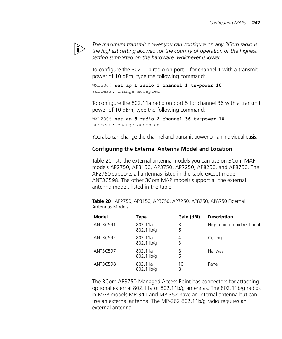 3Com WX4400 3CRWX440095A User Manual | Page 247 / 728