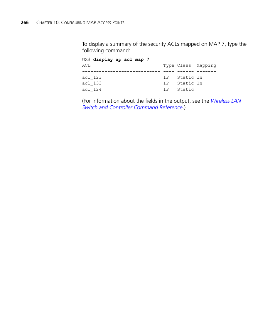 3Com WX4400 3CRWX440095A User Manual | Page 266 / 728