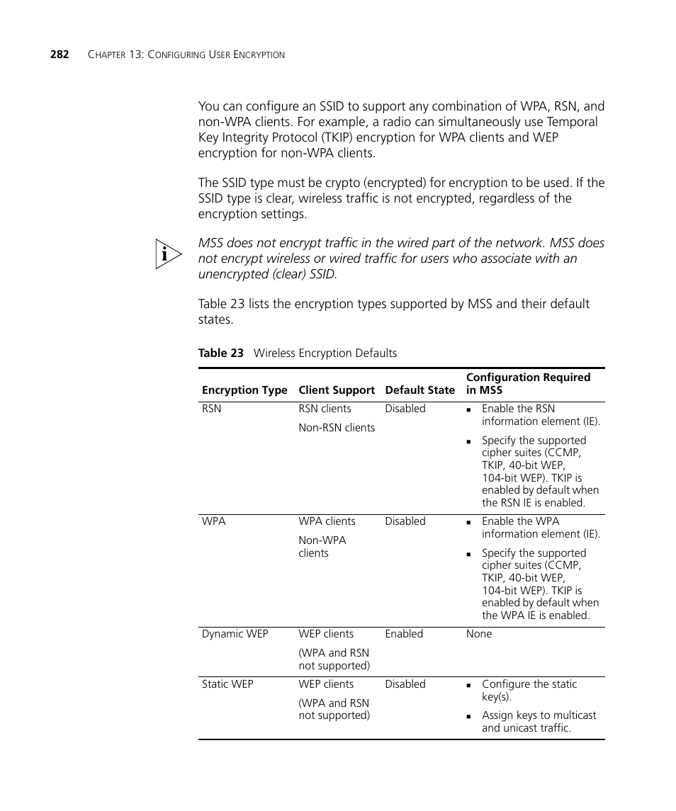 3Com WX4400 3CRWX440095A User Manual | Page 282 / 728