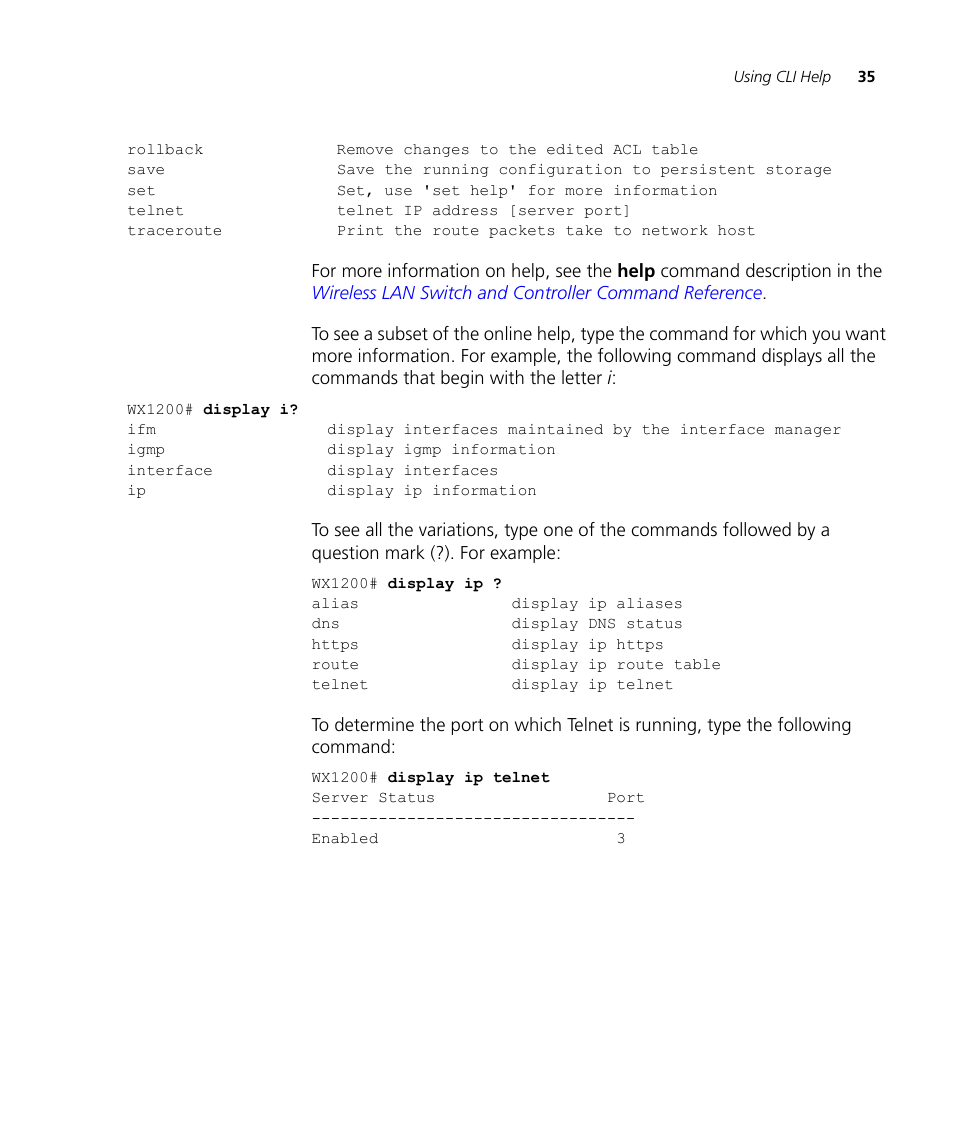 3Com WX4400 3CRWX440095A User Manual | Page 35 / 728