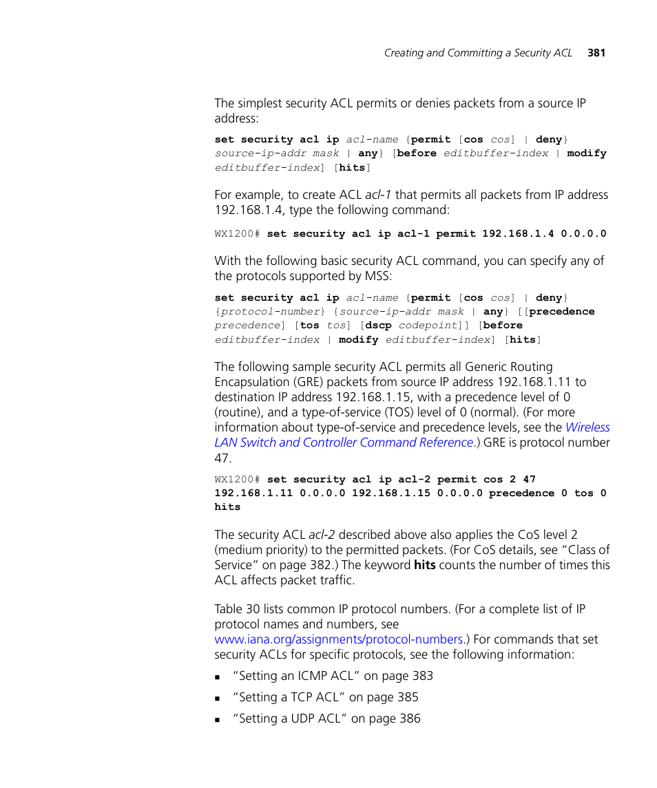 3Com WX4400 3CRWX440095A User Manual | Page 381 / 728