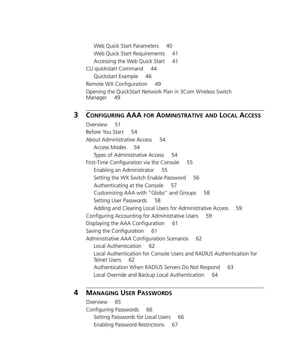 3Com WX4400 3CRWX440095A User Manual | Page 4 / 728