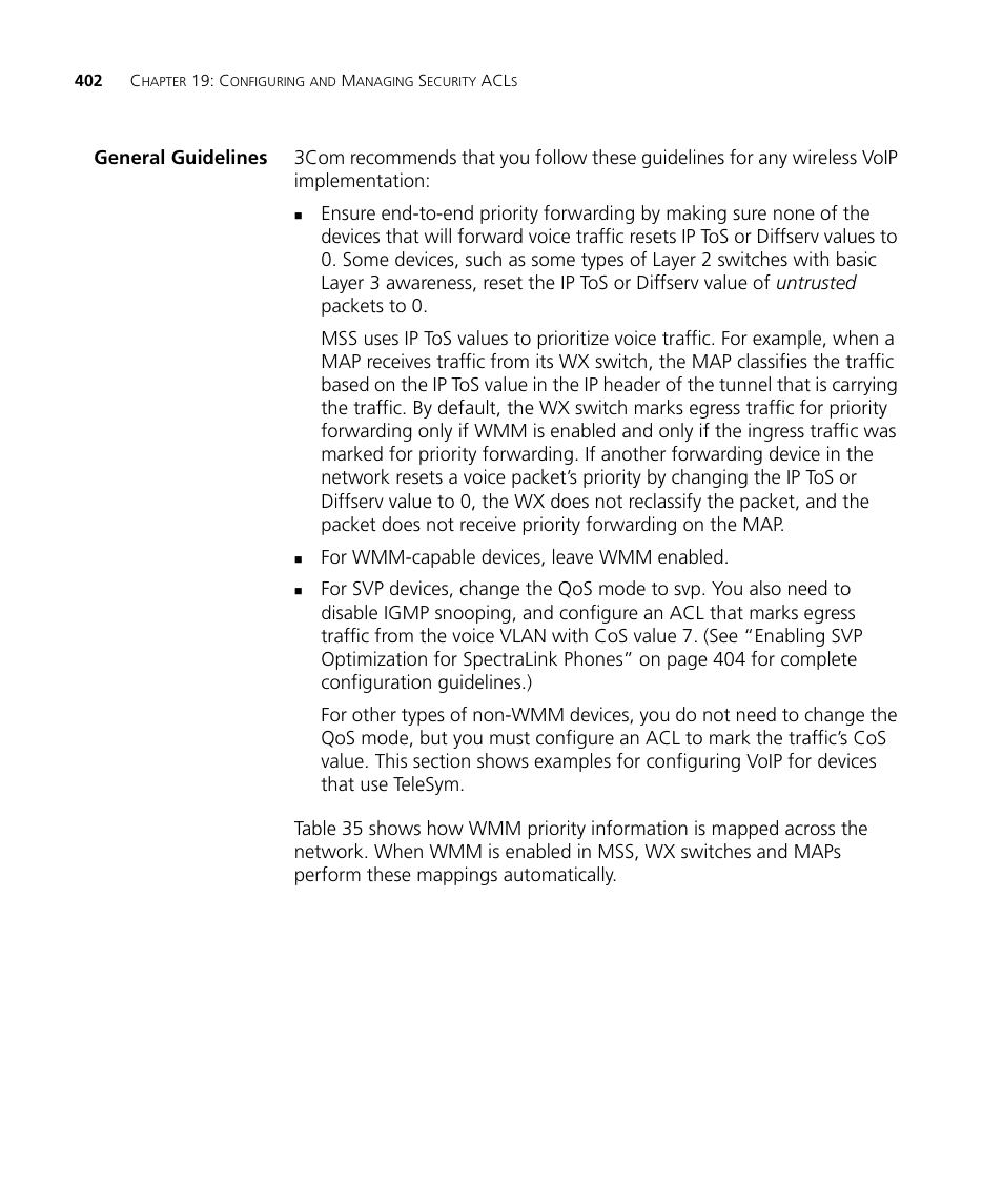 General guidelines | 3Com WX4400 3CRWX440095A User Manual | Page 402 / 728