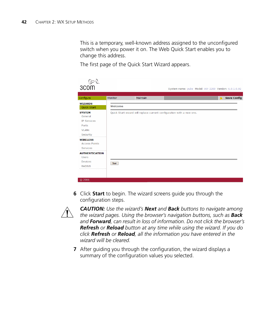 3Com WX4400 3CRWX440095A User Manual | Page 42 / 728