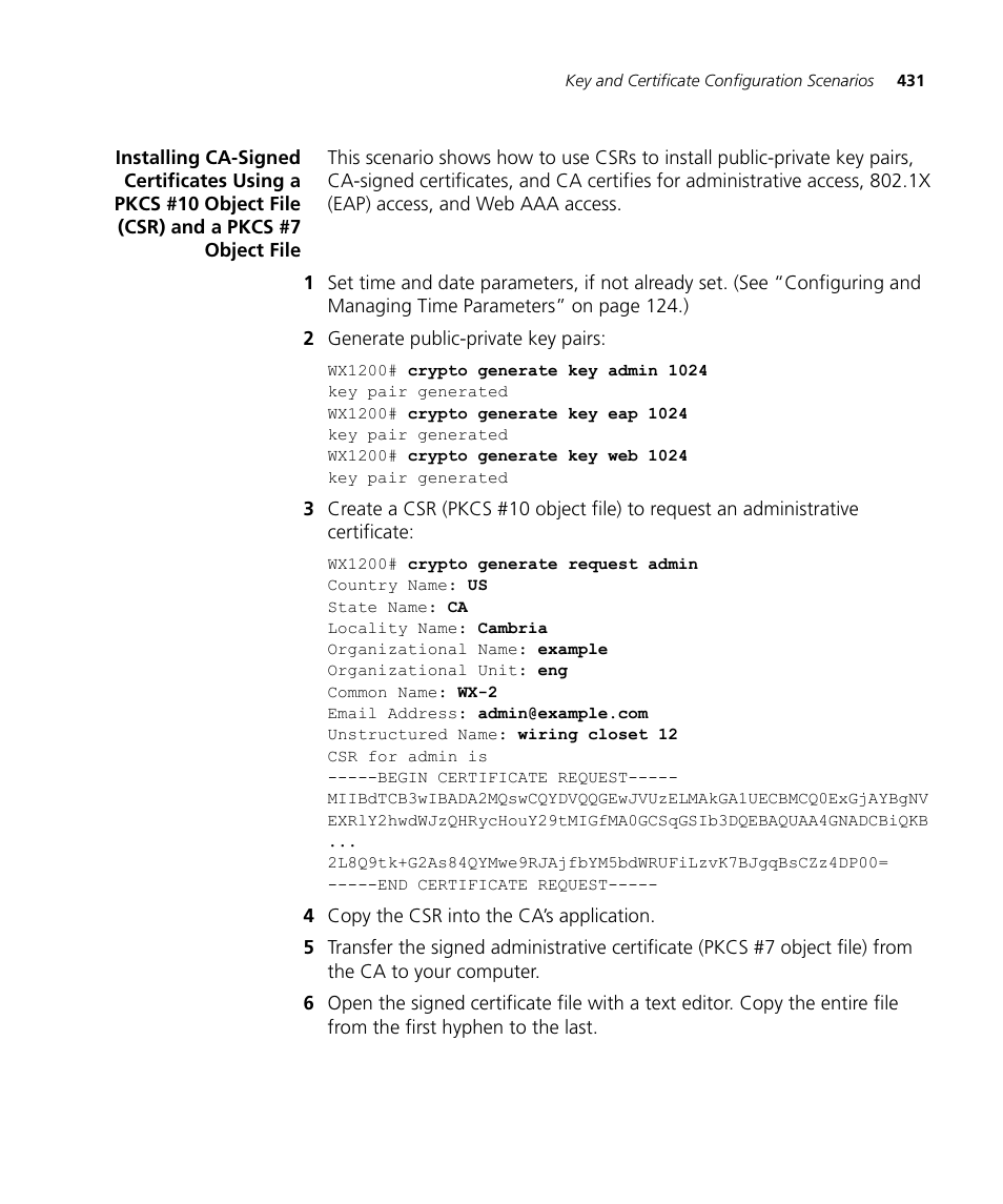 3Com WX4400 3CRWX440095A User Manual | Page 431 / 728