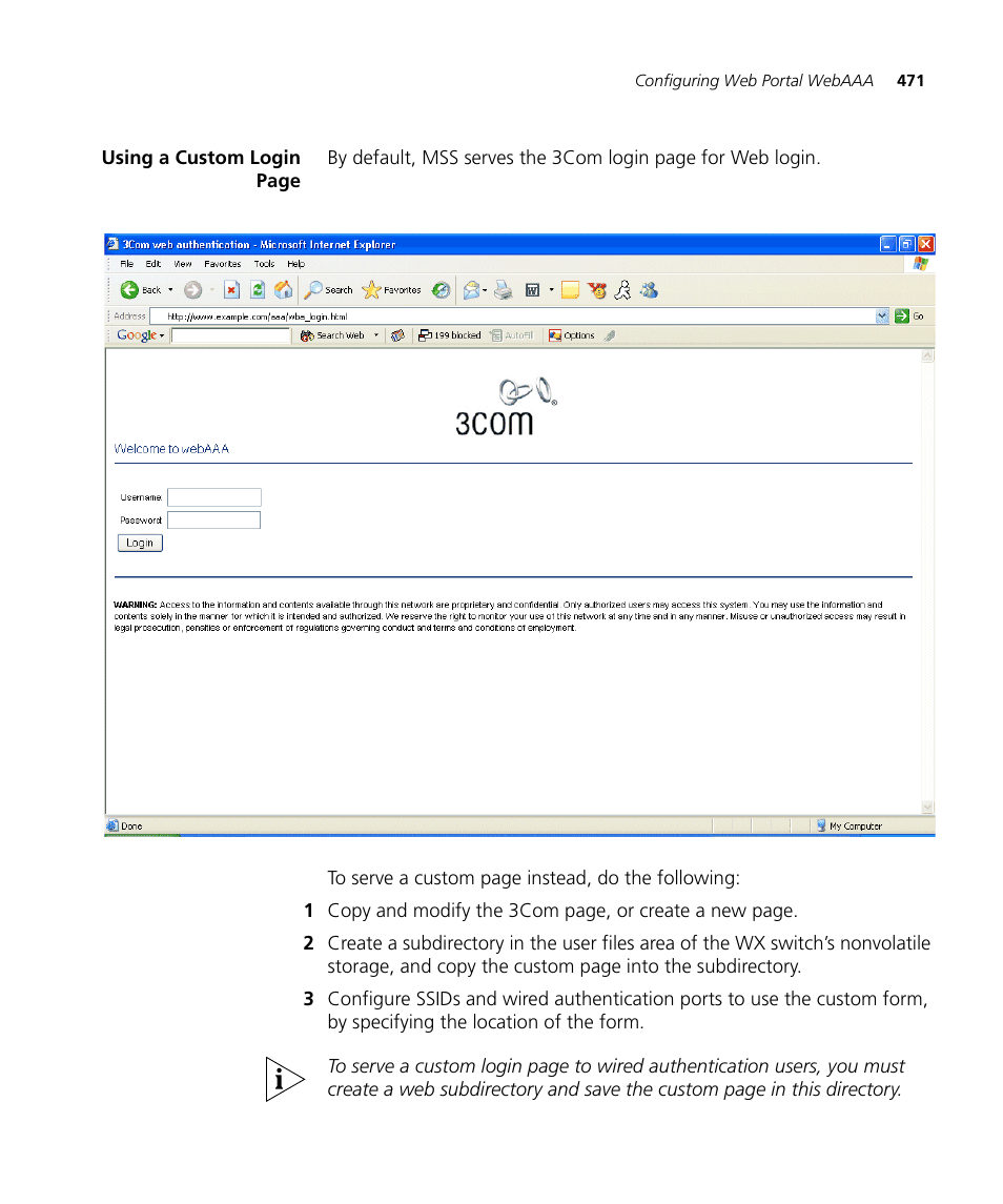 3Com WX4400 3CRWX440095A User Manual | Page 471 / 728