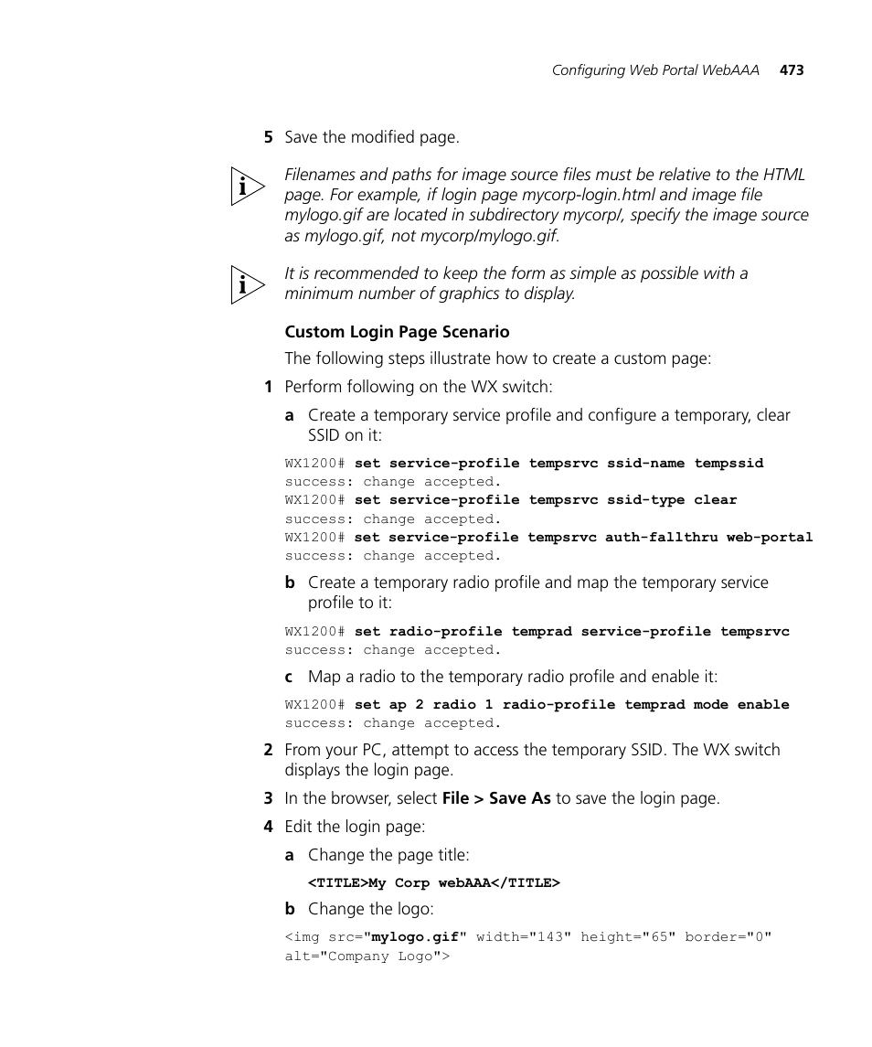 3Com WX4400 3CRWX440095A User Manual | Page 473 / 728