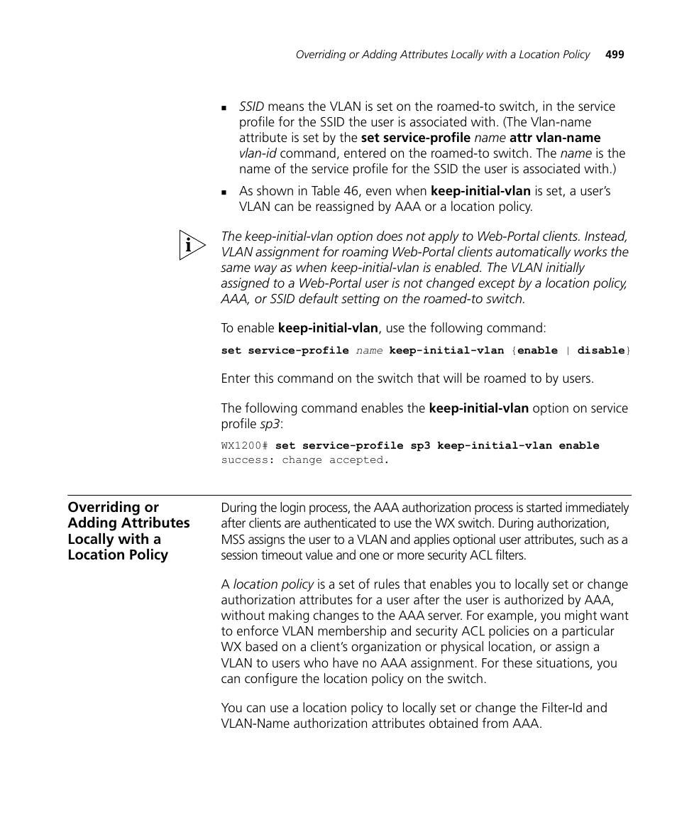 3Com WX4400 3CRWX440095A User Manual | Page 499 / 728