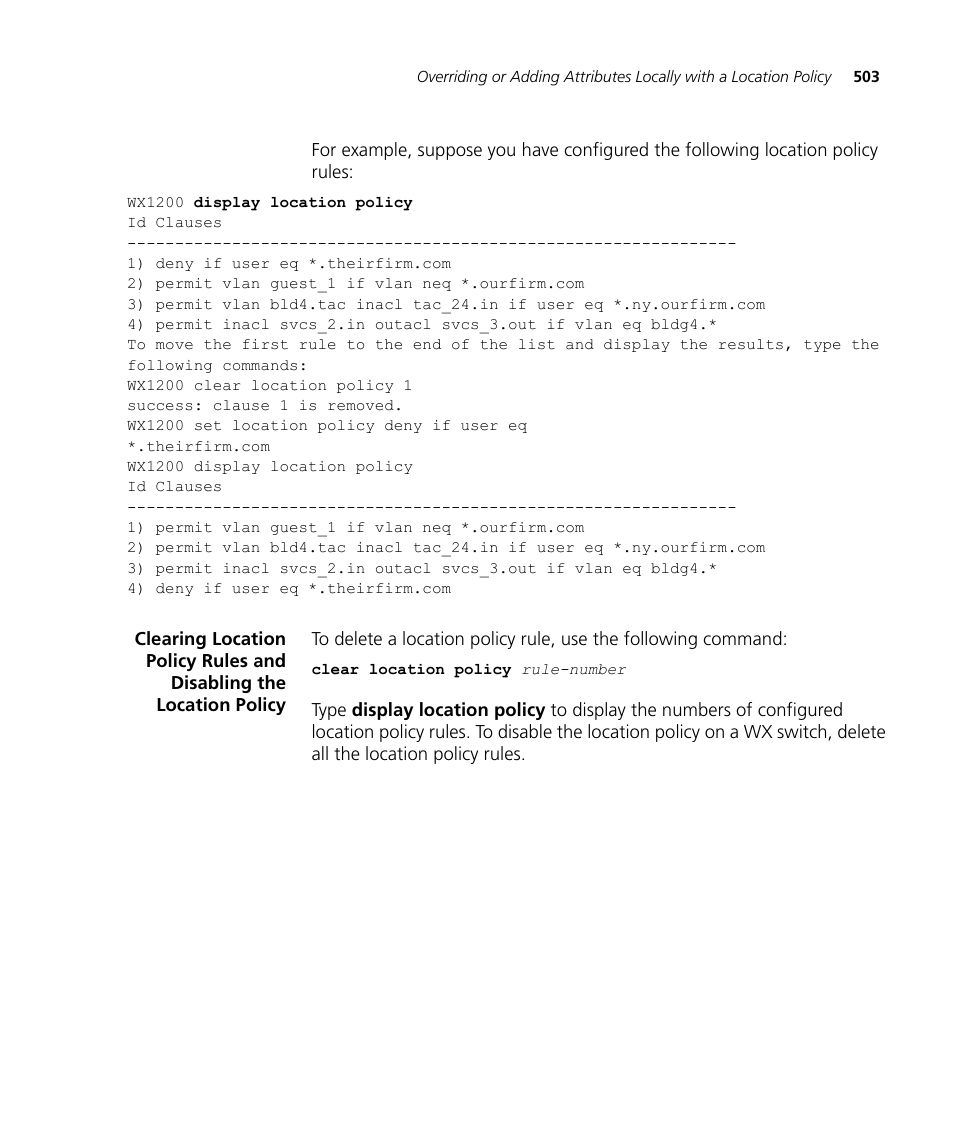 3Com WX4400 3CRWX440095A User Manual | Page 503 / 728