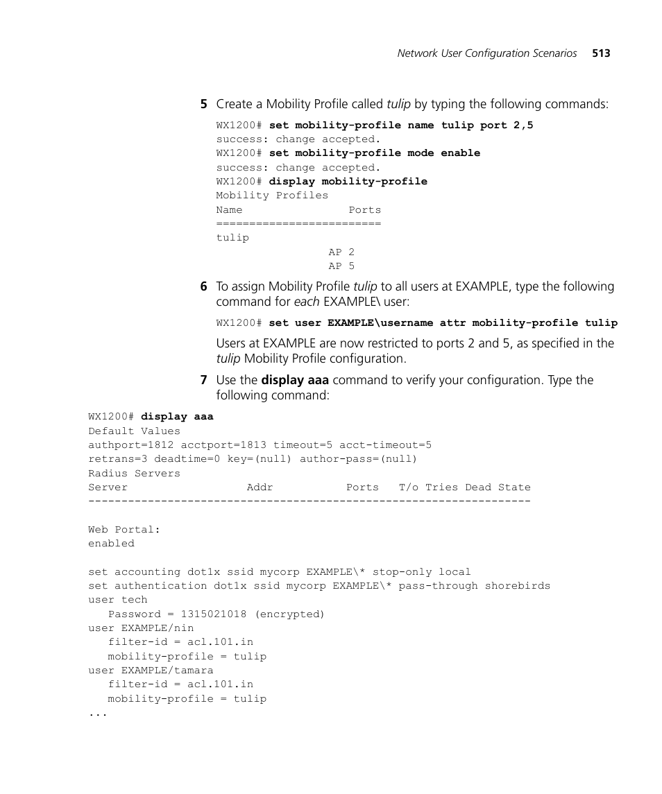 3Com WX4400 3CRWX440095A User Manual | Page 513 / 728