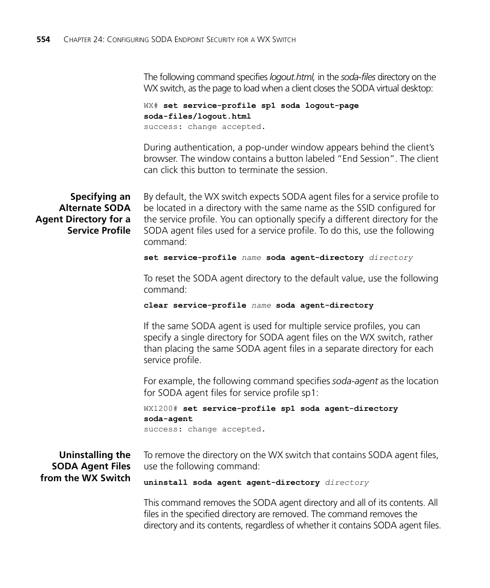 3Com WX4400 3CRWX440095A User Manual | Page 554 / 728