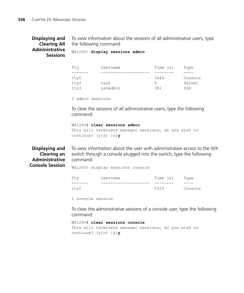 3Com WX4400 3CRWX440095A User Manual | Page 558 / 728