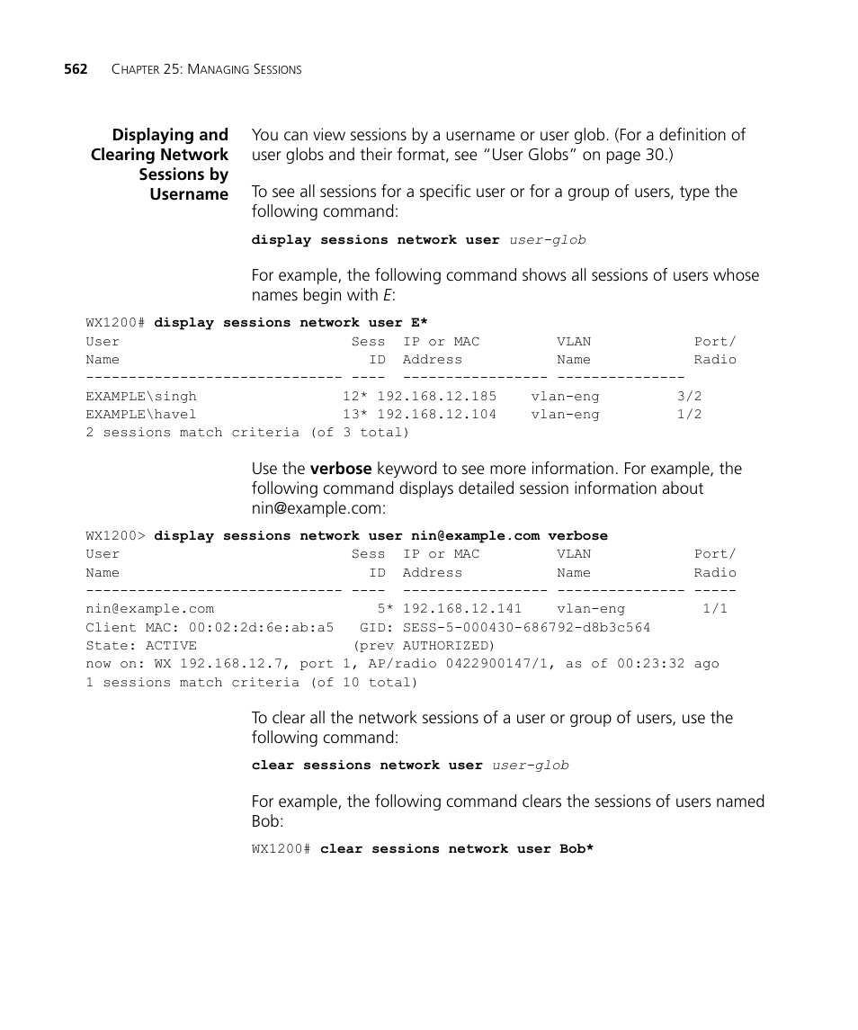 3Com WX4400 3CRWX440095A User Manual | Page 562 / 728