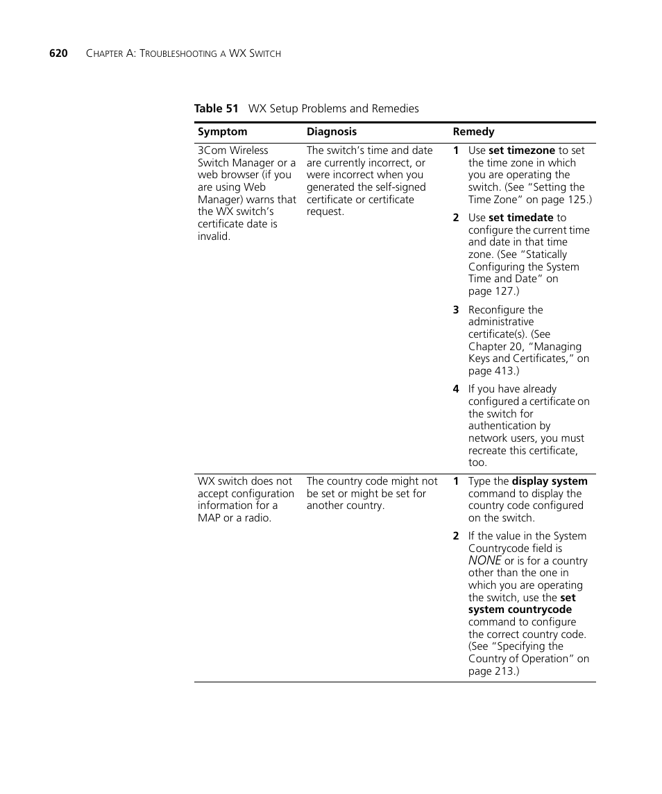 3Com WX4400 3CRWX440095A User Manual | Page 620 / 728