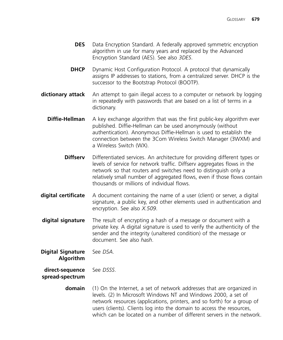 3Com WX4400 3CRWX440095A User Manual | Page 679 / 728