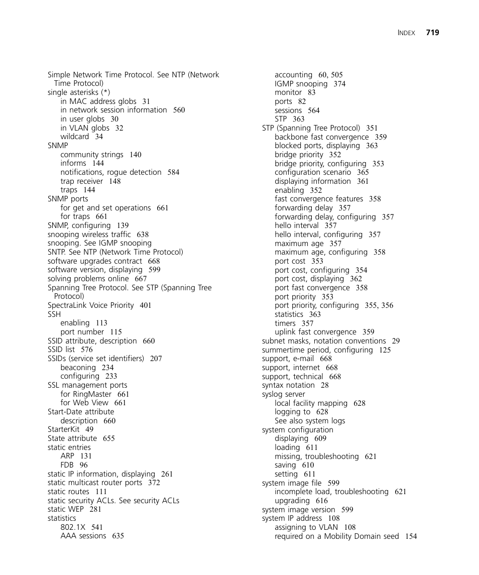 3Com WX4400 3CRWX440095A User Manual | Page 719 / 728