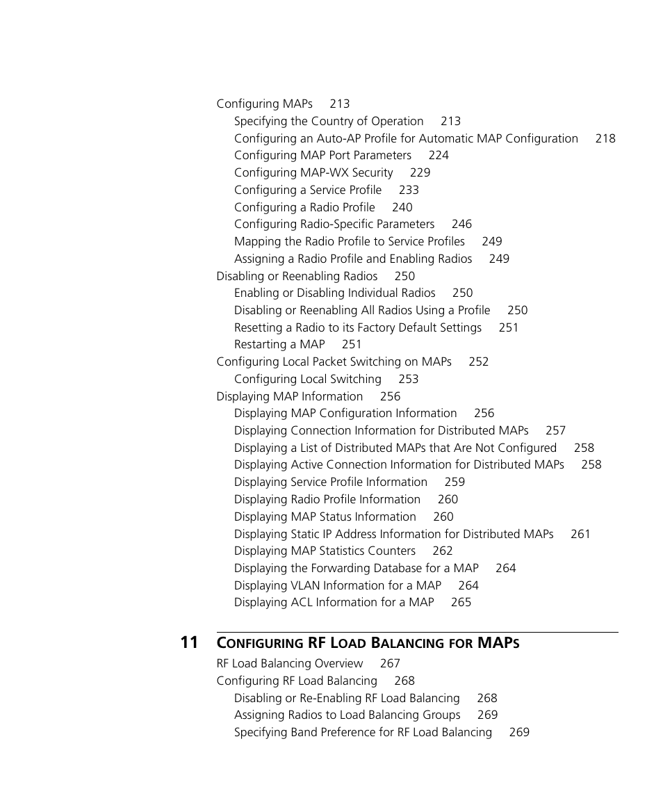 Rf l | 3Com WX4400 3CRWX440095A User Manual | Page 9 / 728