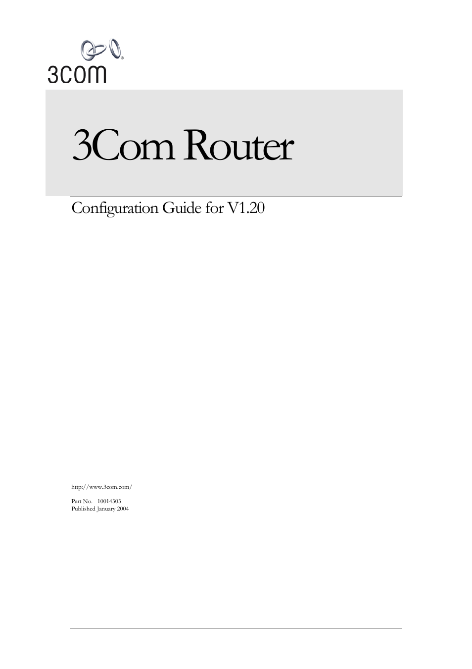 3Com 10014303 User Manual | 63 pages