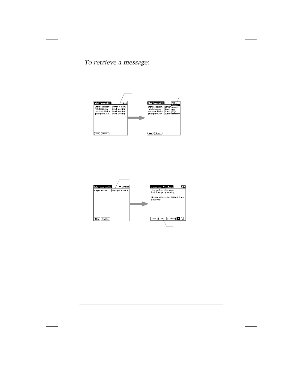 3Com PalmPilot Professional Handbook User Manual | Page 23 / 75