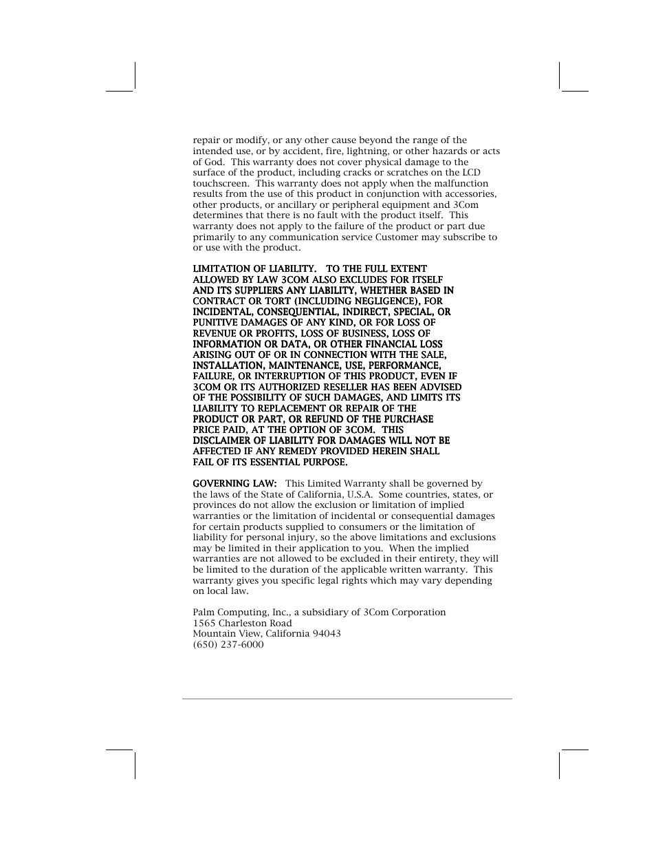 3Com PalmPilot Professional Handbook User Manual | Page 69 / 75