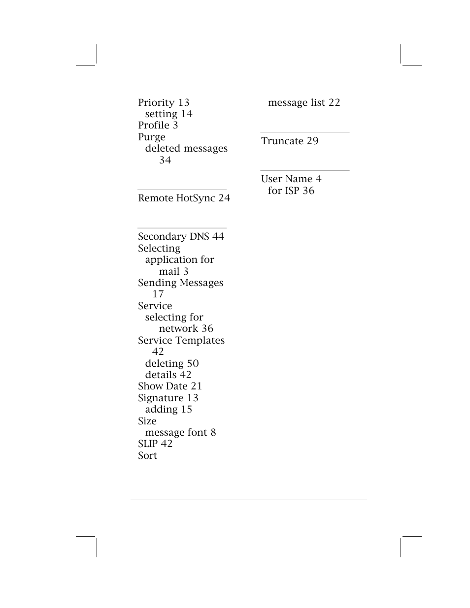 3Com PalmPilot Professional Handbook User Manual | Page 75 / 75