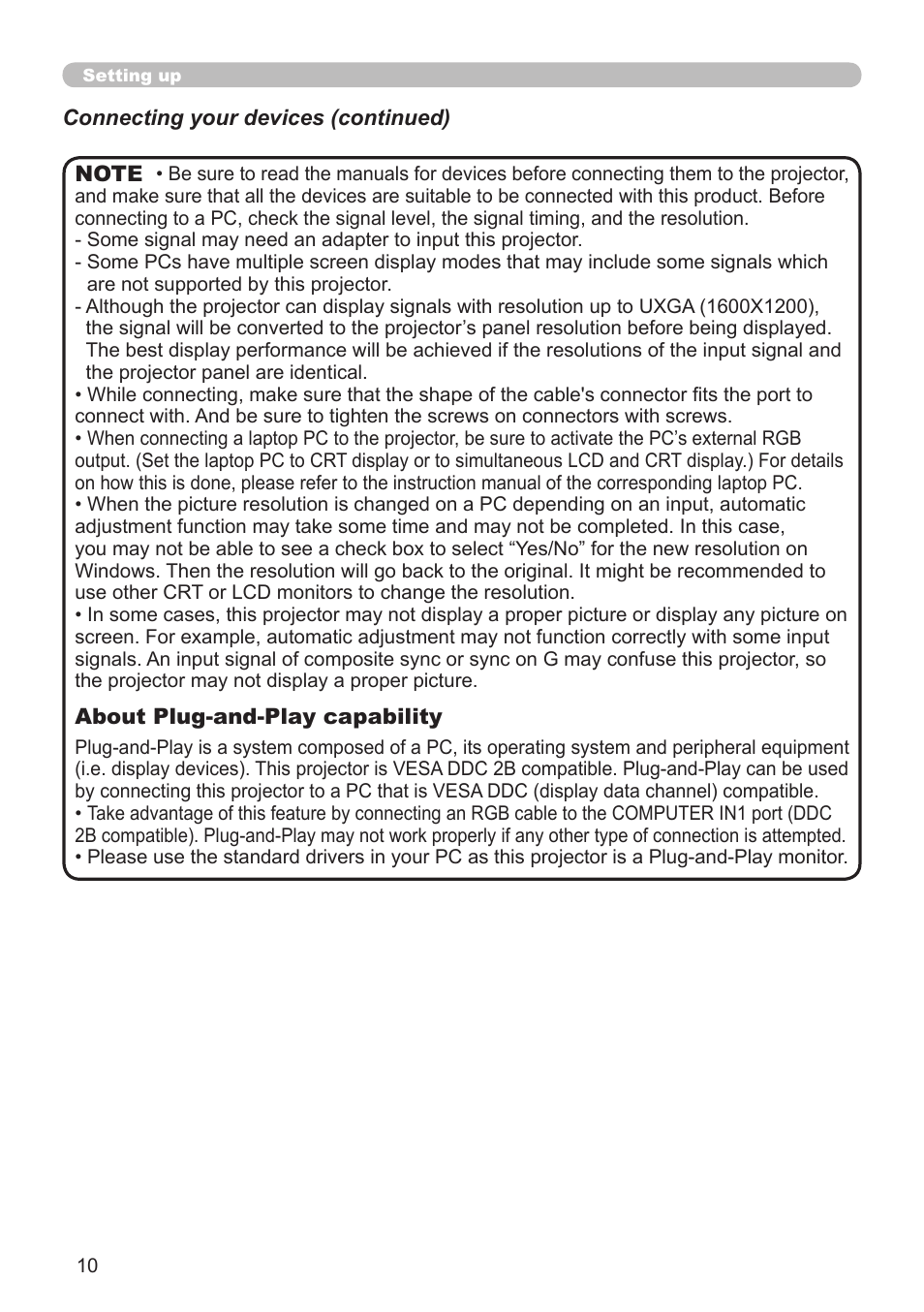 Dukane Projector 8912H User Manual | Page 10 / 66