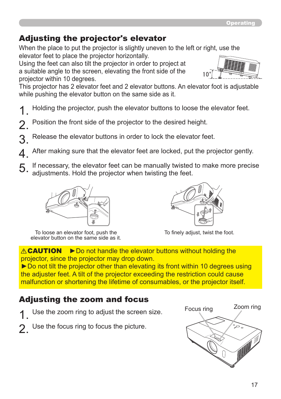 Dukane Projector 8912H User Manual | Page 17 / 66