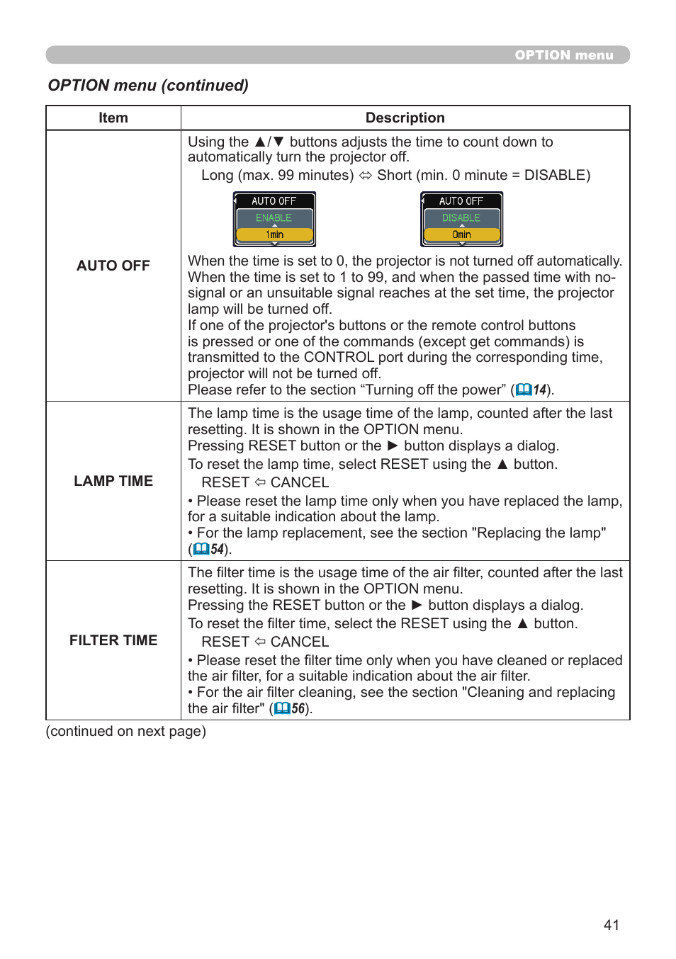 Dukane Projector 8912H User Manual | Page 41 / 66