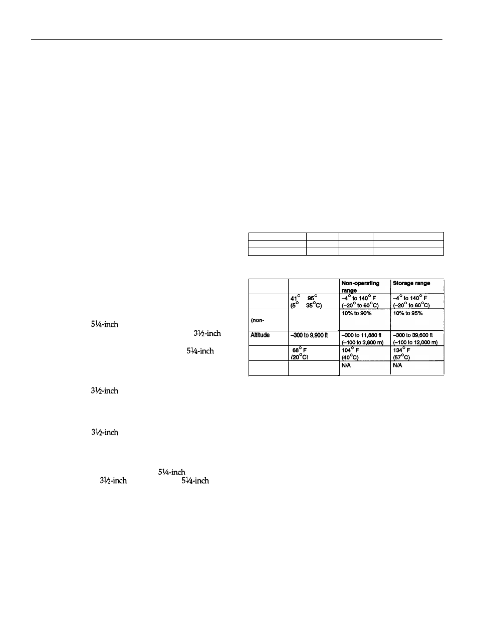 Keyboard, Power supply, Option slot power limits | Environmental requirements, Physical characteristics, Epson progression 4 | Epson Progression 4 User Manual | Page 2 / 8